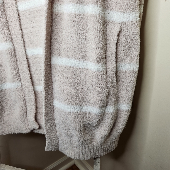 Marled Reunited Clothing Medium super soft hooded open front cardigan sweater - Picture 3 of 6